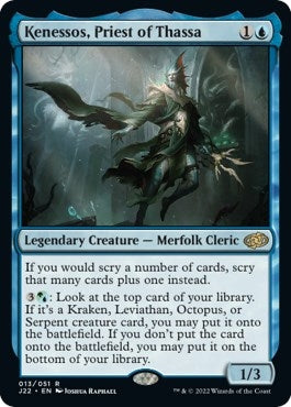 Image for Kenessos, Priest of Thassa (13) (J22) - Magic: The Gathering
