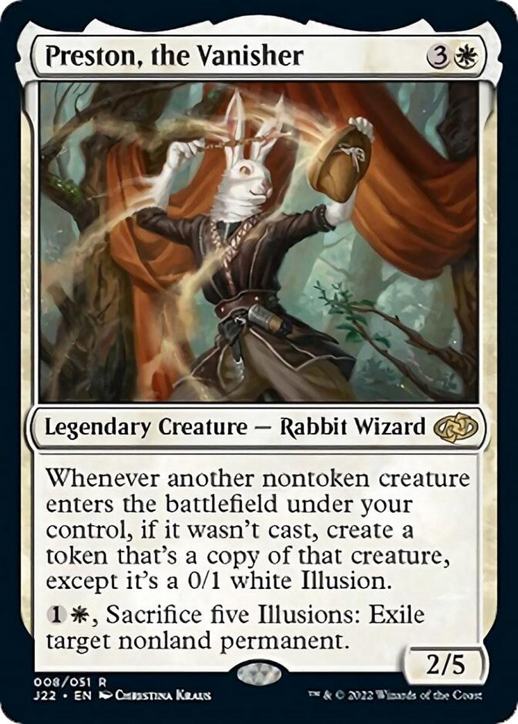 Image for Preston, the Vanisher (8) (J22) - Magic: The Gathering