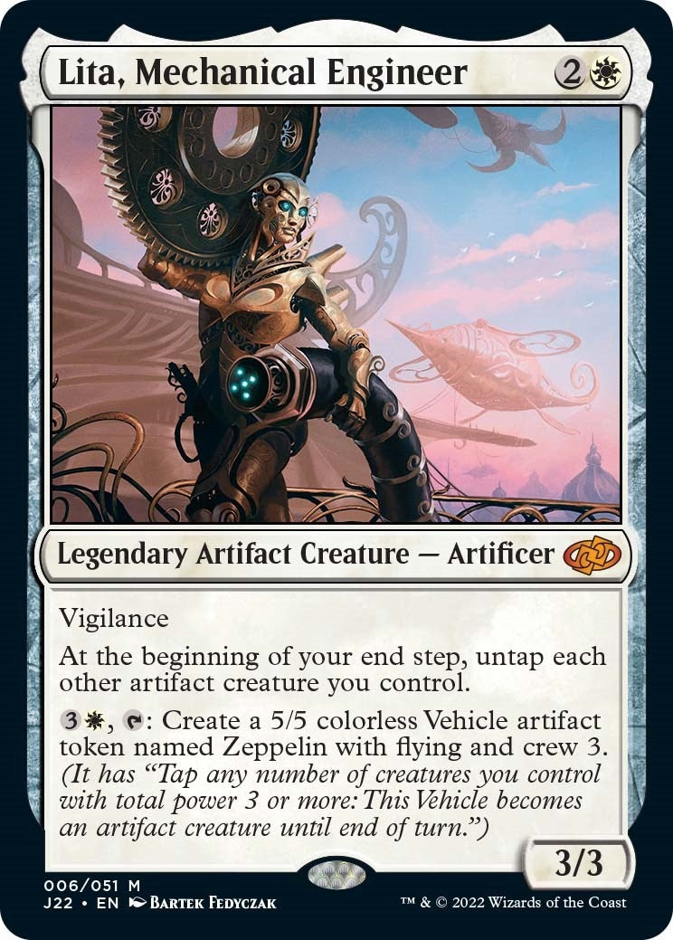 Image for Lita, Mechanical Engineer (6) (J22) - Magic: The Gathering