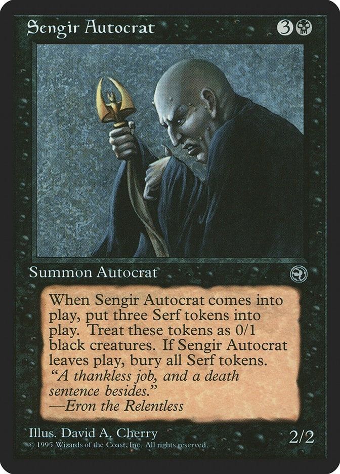 Image for Sengir Autocrat (HML) - Magic: The Gathering