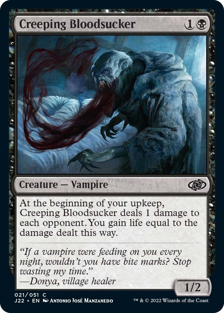 Image for Creeping Bloodsucker (21) (J22) - Magic: The Gathering