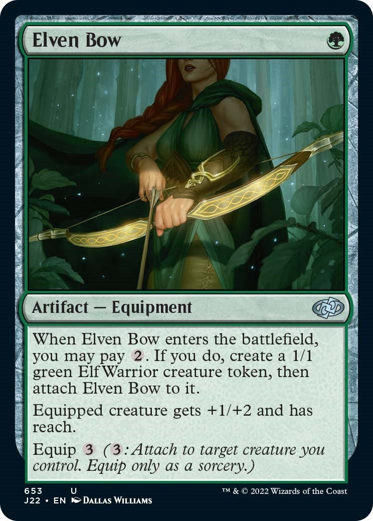 Image for Elven Bow (653) (J22) - Magic: The Gathering