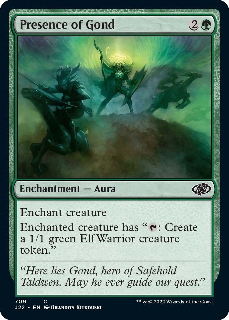 Image for Presence of Gond (709) (J22) - Magic: The Gathering