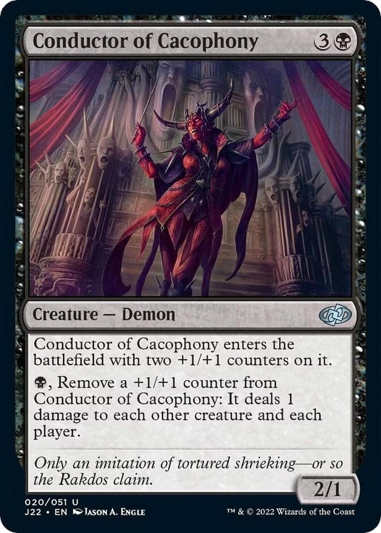 Image for Conductor of Cacophony (20) (J22) - Magic: The Gathering