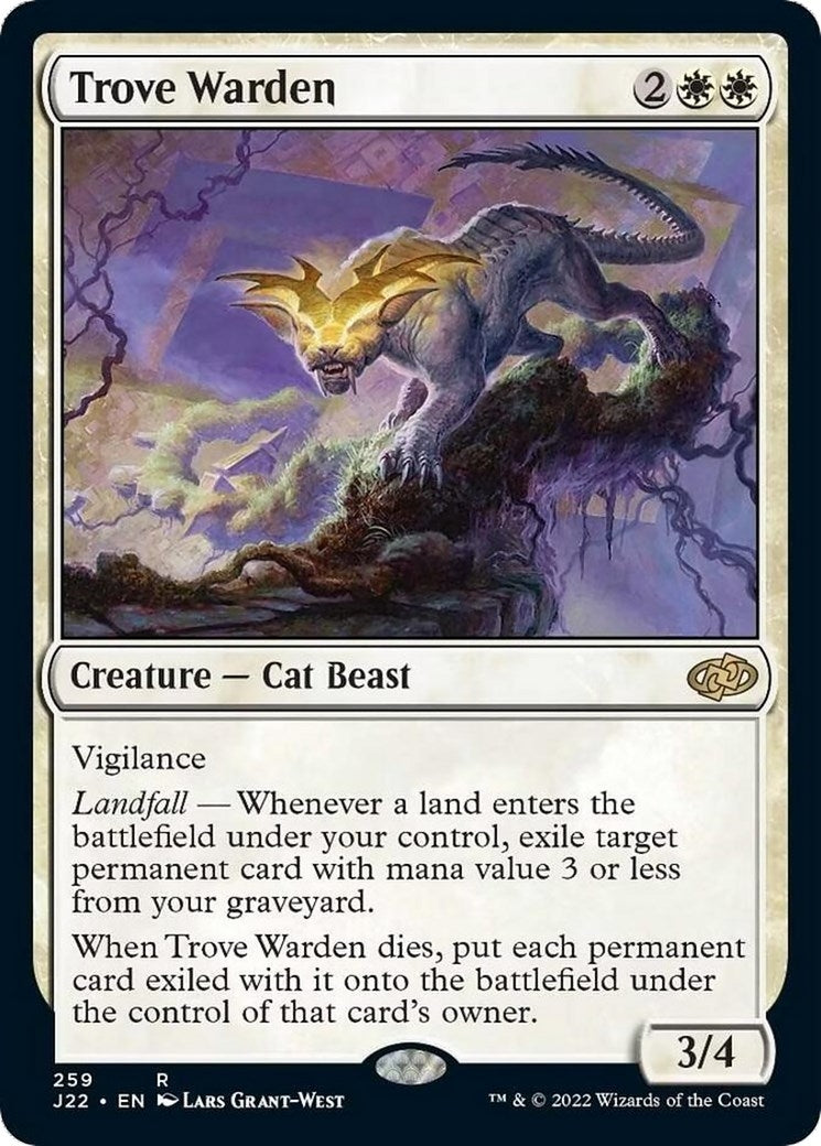 Image for Trove Warden (259) (J22) - Magic: The Gathering