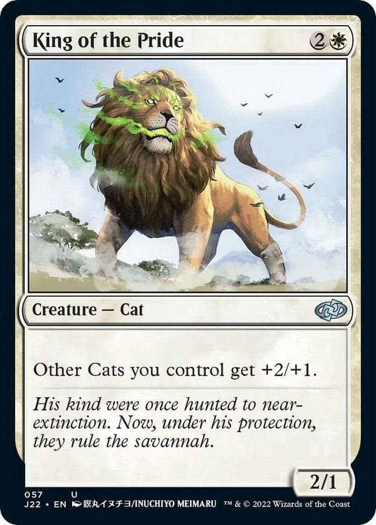 Image for King of the Pride (57) (J22) - Magic: The Gathering