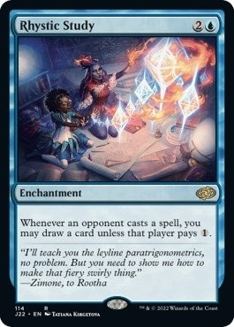 Image for Rhystic Study (114) (J22) - Magic: The Gathering