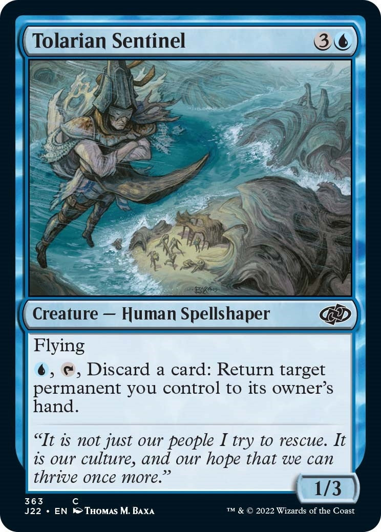 Image for Tolarian Sentinel (363) (J22) - Magic: The Gathering