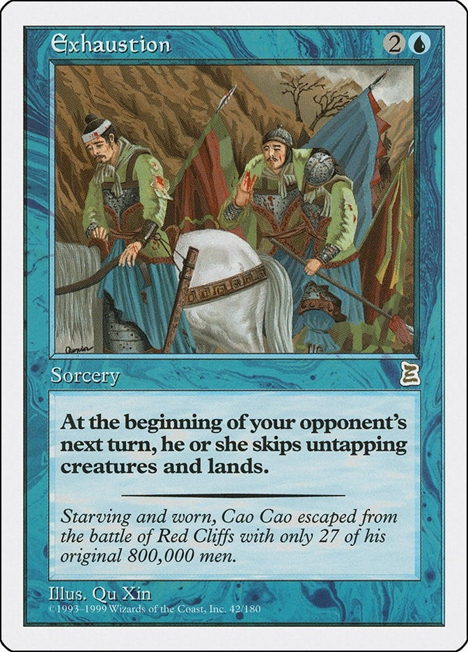 Image for Exhaustion (42) (PTK) - Magic: The Gathering