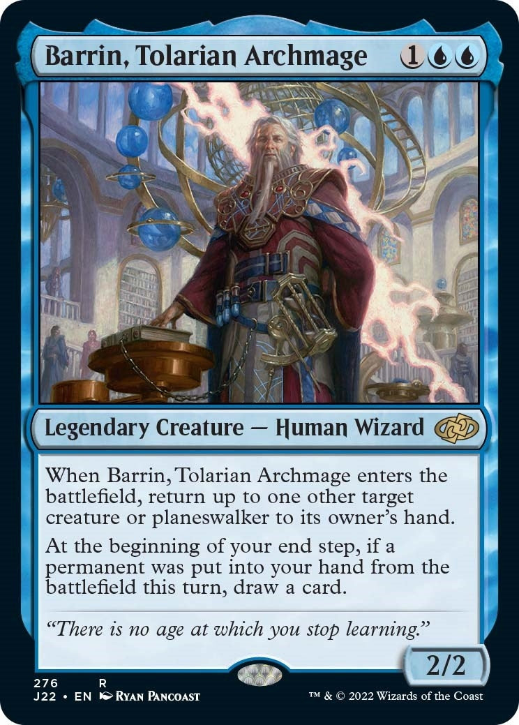 Image for Barrin, Tolarian Archmage (276) (J22) - Magic: The Gathering