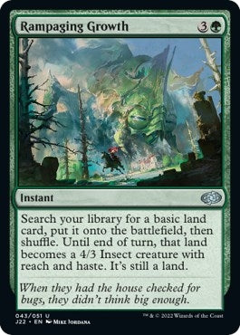 Image for Rampaging Growth (43) (J22) - Magic: The Gathering