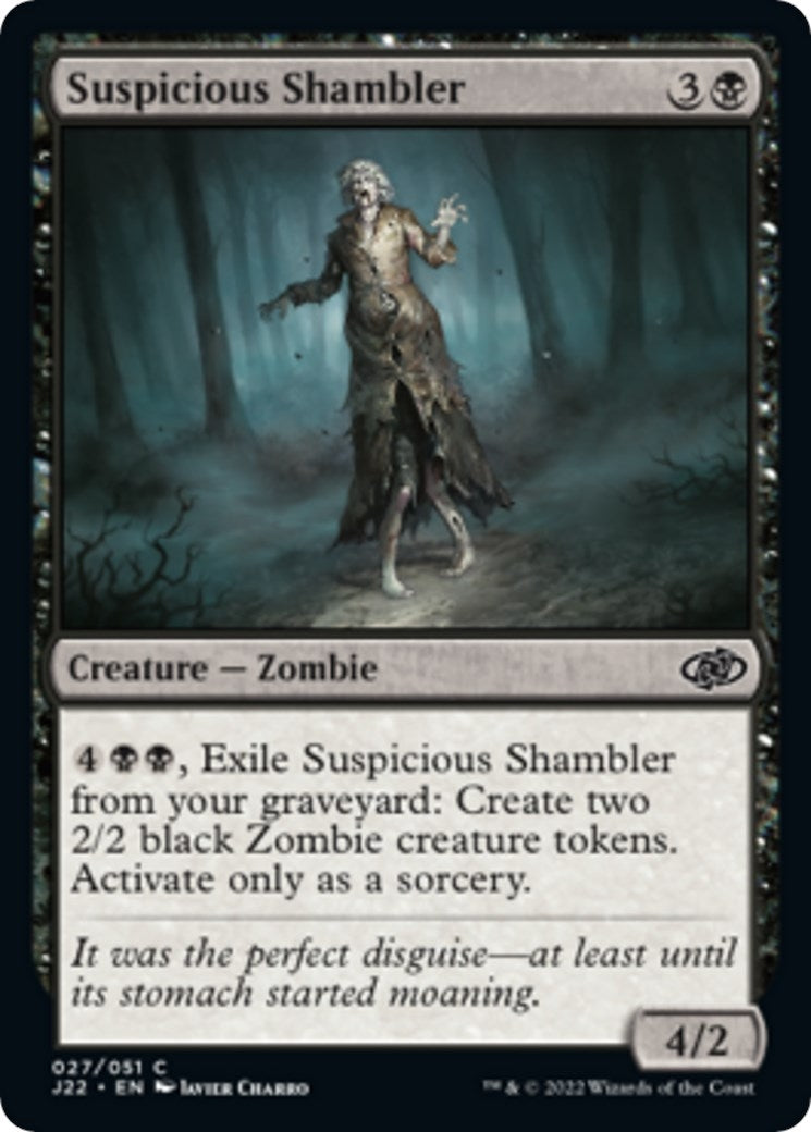 Image for Suspicious Shambler (27) (J22) - Magic: The Gathering