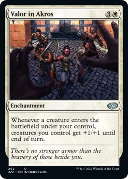 Image for Valor in Akros (262) (J22) - Magic: The Gathering