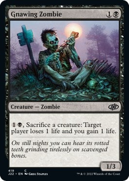Gnawing Zombie (419) (J22)