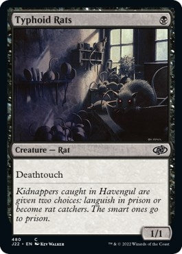 Image for Typhoid Rats (480) (J22) - Magic: The Gathering