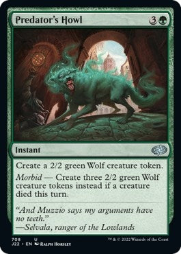 Image for Predator's Howl (708) (J22) - Magic: The Gathering