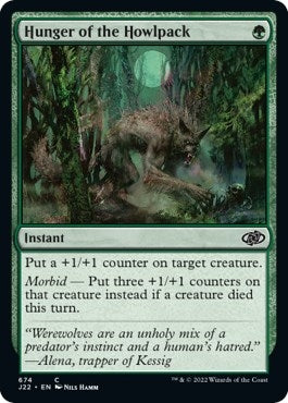Image for Hunger of the Howlpack (674) (J22) - Magic: The Gathering