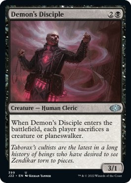 Image for Demon's Disciple (399) (J22) - Magic: The Gathering