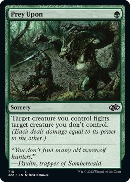 Image for Prey Upon (710) (J22) - Magic: The Gathering