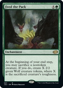 Image for Feed the Pack (657) (J22) - Magic: The Gathering