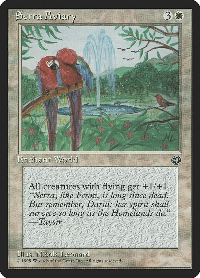 Image for Serra Aviary (HML) - Magic: The Gathering