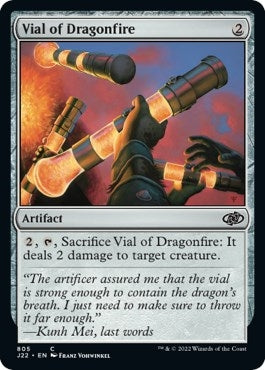 Image for Vial of Dragonfire (805) (J22) - Magic: The Gathering