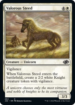 Image for Valorous Steed (264) (J22) - Magic: The Gathering