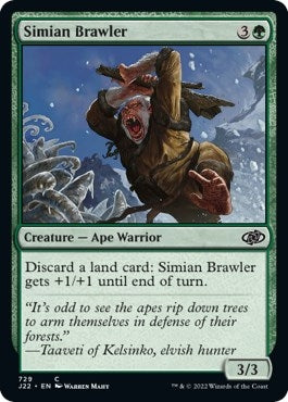 Image for Simian Brawler (729) (J22) - Magic: The Gathering