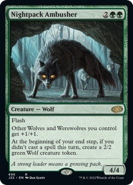 Image for Nightpack Ambusher (696) (J22) - Magic: The Gathering