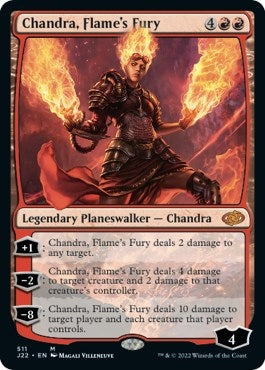 Image for Chandra, Flame's Fury (511) (J22) - Magic: The Gathering
