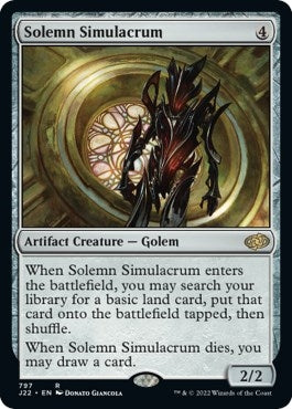 Image for Solemn Simulacrum (797) (J22) - Magic: The Gathering