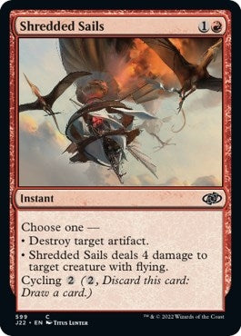 Image for Shredded Sails (599) (J22) - Magic: The Gathering