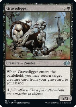 Image for Gravedigger (424) (J22) - Magic: The Gathering