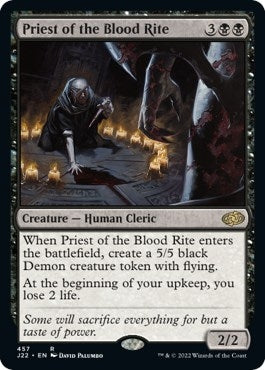 Image for Priest of the Blood Rite (457) (J22) - Magic: The Gathering