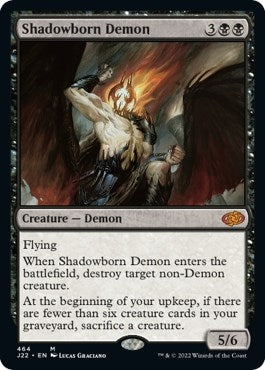 Image for Shadowborn Demon (464) (J22) - Magic: The Gathering