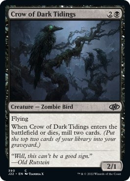 Image for Crow of Dark Tidings (390) (J22) - Magic: The Gathering