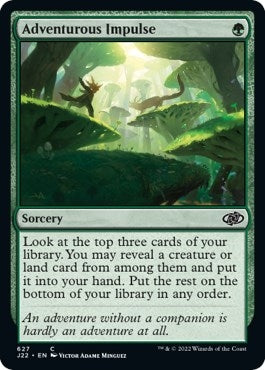 Image for Adventurous Impulse (627) (J22) - Magic: The Gathering
