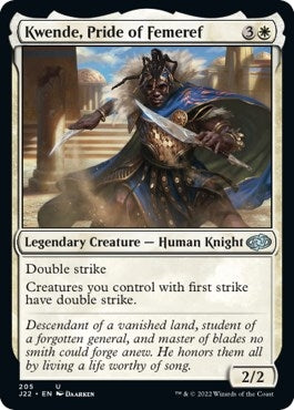 Image for Kwende, Pride of Femeref (205) (J22) - Magic: The Gathering