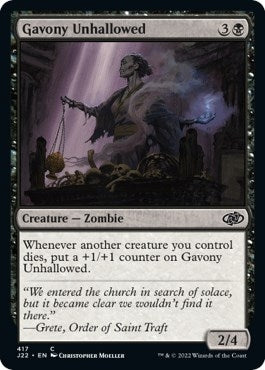 Image for Gavony Unhallowed (417) (J22) - Magic: The Gathering