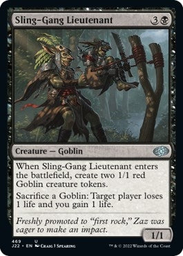 Image for Sling-Gang Lieutenant (469) (J22) - Magic: The Gathering
