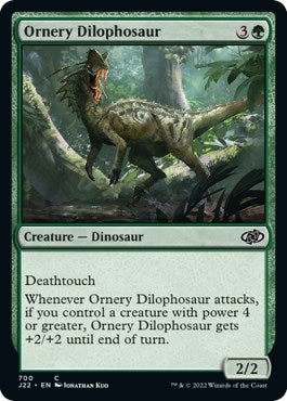 Image for Ornery Dilophosaur (700) (J22) - Magic: The Gathering