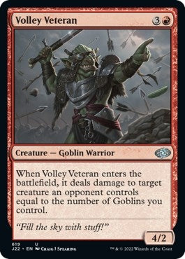 Image for Volley Veteran (619) (J22) - Magic: The Gathering