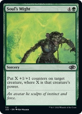 Image for Soul's Might (731) (J22) - Magic: The Gathering