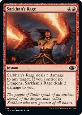 Image for Sarkhan's Rage (594) (J22) - Magic: The Gathering