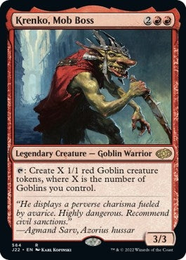 Image for Krenko, Mob Boss (564) (J22) - Magic: The Gathering