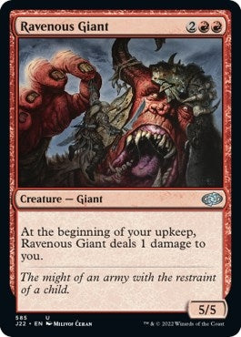 Image for Ravenous Giant (585) (J22) - Magic: The Gathering