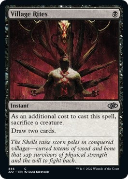 Image for Village Rites (486) (J22) - Magic: The Gathering