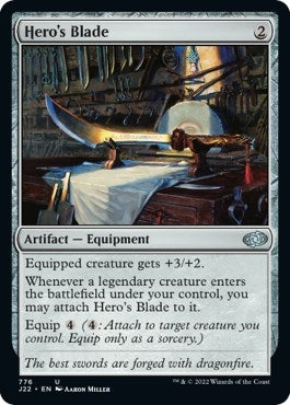 Image for Hero's Blade (776) (J22) - Magic: The Gathering