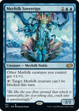 Image for Merfolk Sovereign (321) (J22) - Magic: The Gathering