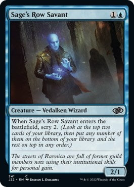 Image for Sage's Row Savant (341) (J22) - Magic: The Gathering